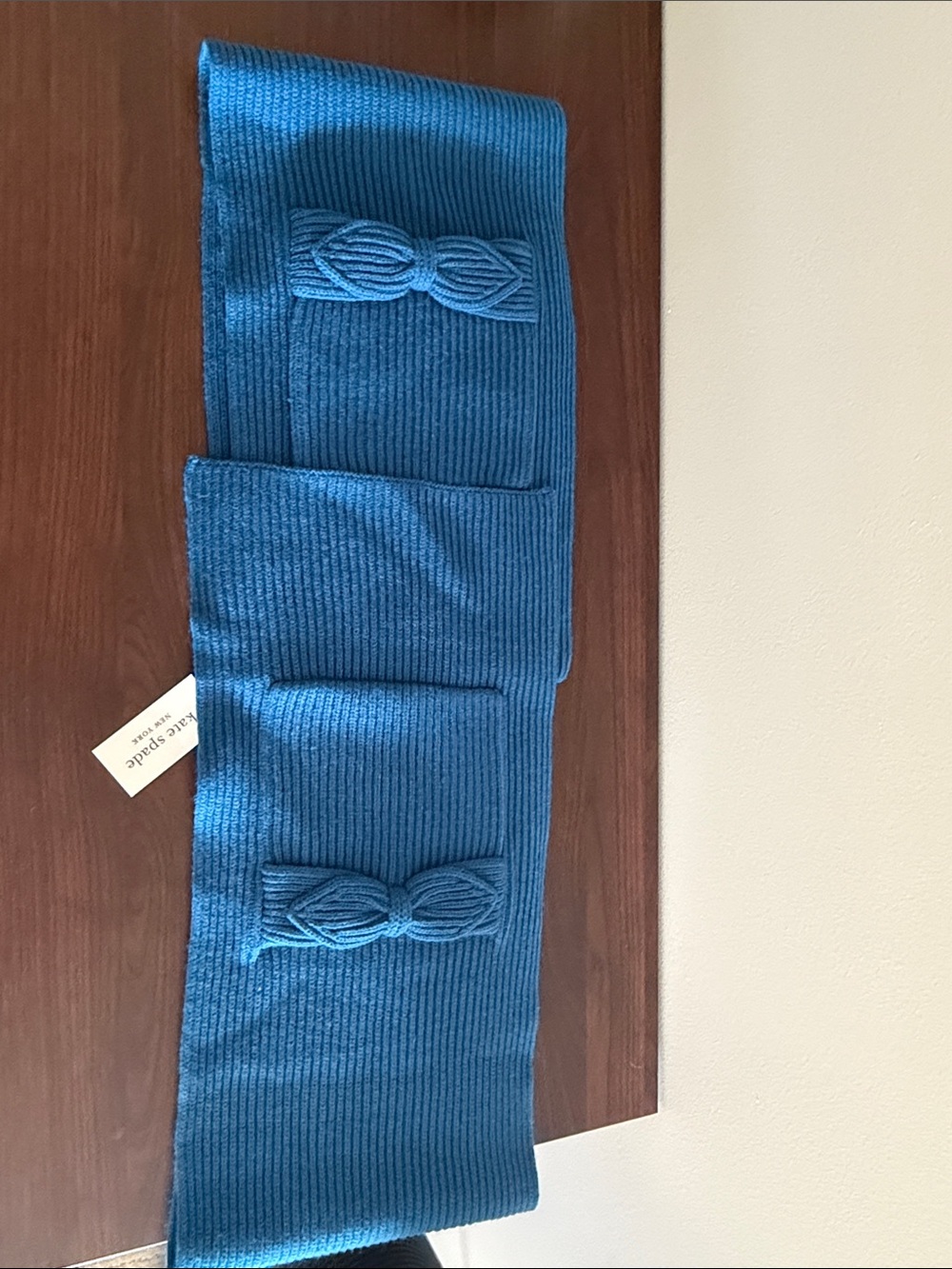 Kate spade blue scarf